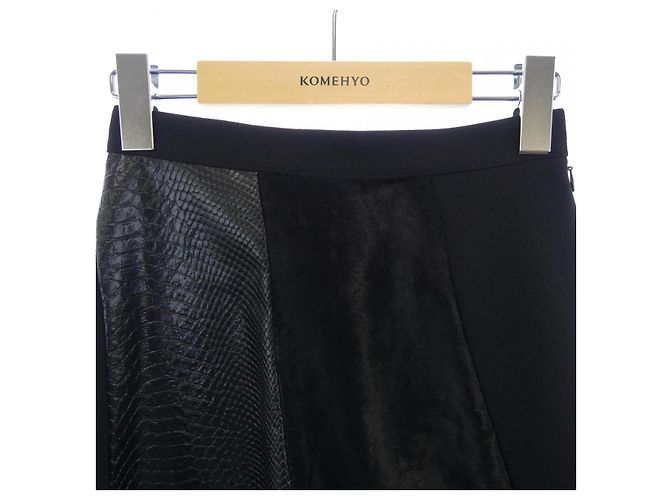 Saia preta Junya Watanabe - vista 5