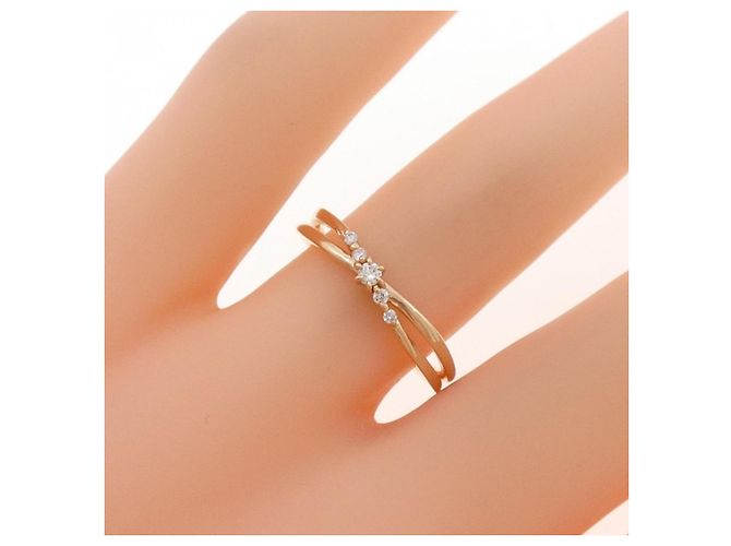 Autre Marque Anillo 4°C K10 Pink Gold Diamante - vista 5