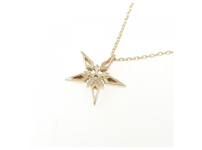 Autre Marque Collana Star Jewelry in oro giallo K10 e diamanti - vista 4