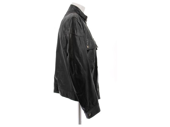Belstaff Black Viscose Jacket L - view 3