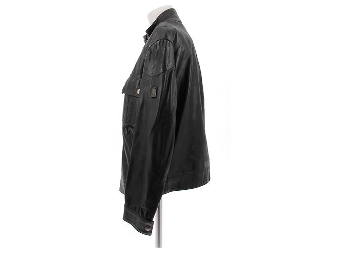 Belstaff Black Viscose Jacket L - view 4