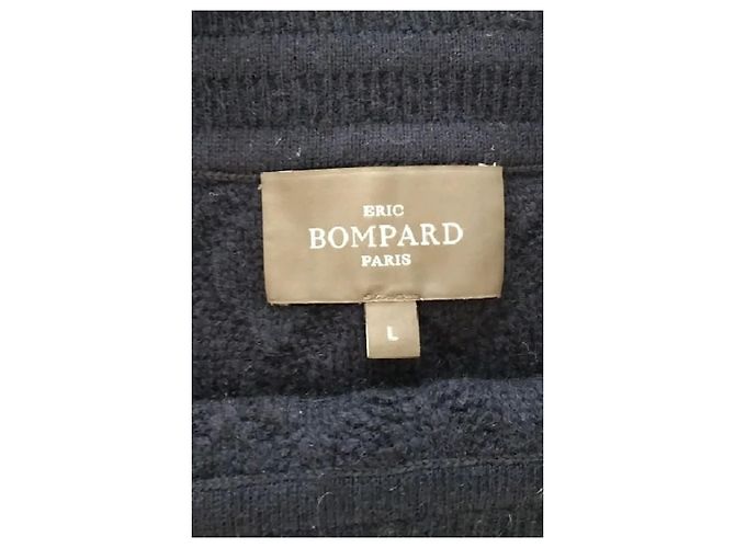Gonna in lana blu navy Eric Bompard - vista 5