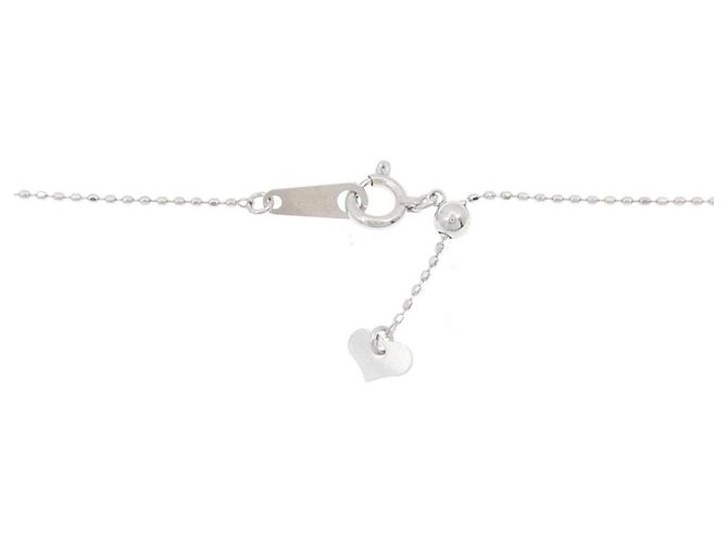 Autre Marque Collar de oro blanco Au750 con rubí y diamante - vista 5