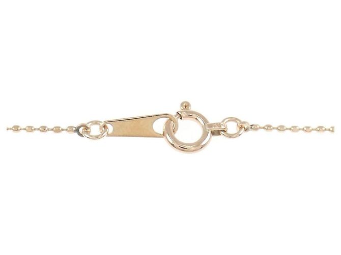 Autre Marque Collar de oro rosa K10 y turmalina - vista 5