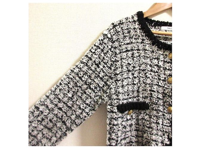 Autre Marque Chaqueta Mix Tweed SNIDEL - vista 4