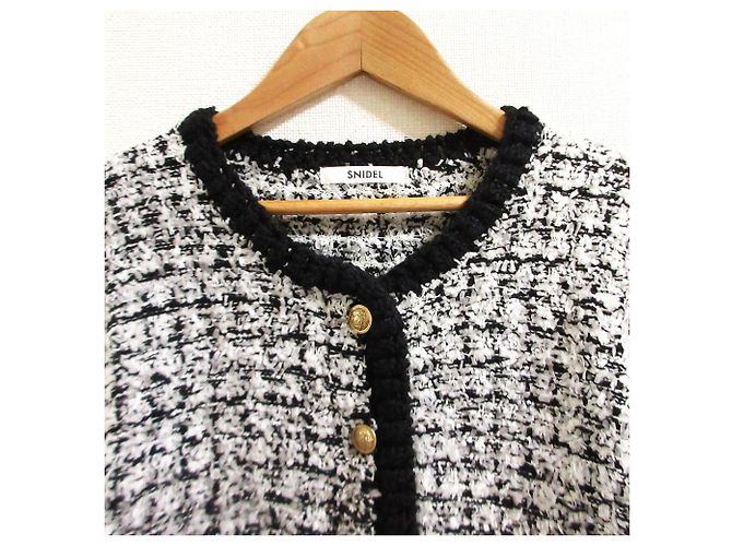 Autre Marque Chaqueta Mix Tweed SNIDEL - vista 6