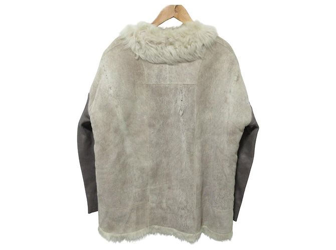 Autre Marque KARL DONOGHUE Lammfell-Lederjacke - Ansicht 2