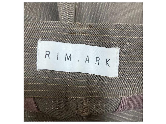 Autre Marque Pantaloni a righe in gabardine RIM.ARK - vista 5