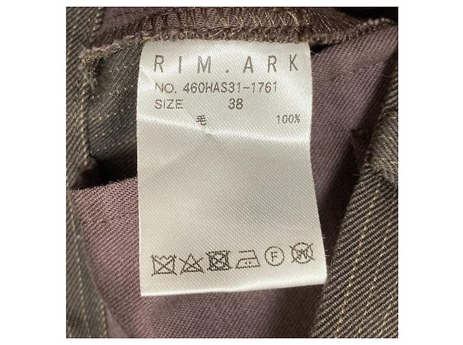 Autre Marque Pantaloni a righe in gabardine RIM.ARK - vista 6