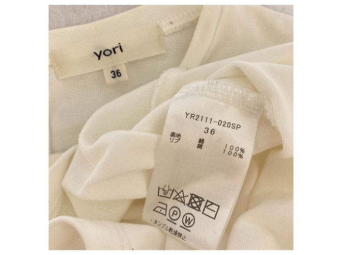 Autre Marque Top Cut and Sewn yori de manga abullonada y dobladillo redondo - vista 3
