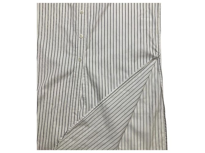Autre Marque EQUIPMENT FEMME Abito Camicia a Righe - vista 4