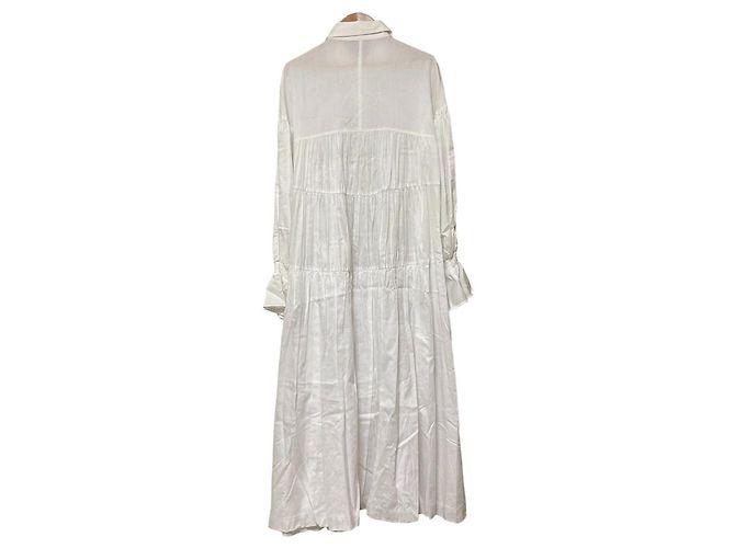 Autre Marque Snidel Baumwoll-Ballonkleid mit Raffung - Ansicht 3