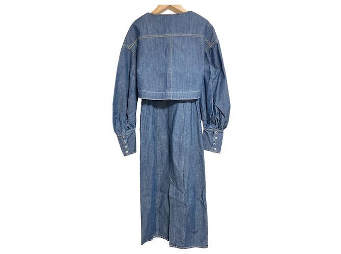 Autre Marque Vestido Snidel 2way Design Zip Dress - vista 2