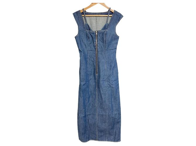 Autre Marque Vestido Snidel 2way Design Zip Dress - vista 3
