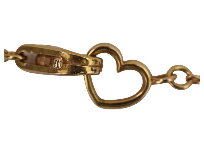 Autre Marque Ponte Vecchio Halskette Rosa Saphir Diamant Au750 - Ansicht 11