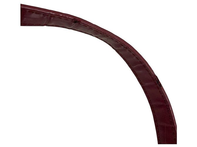 Autre Marque Arpege story geprägte Schultertasche mit Kette - Ansicht 11
