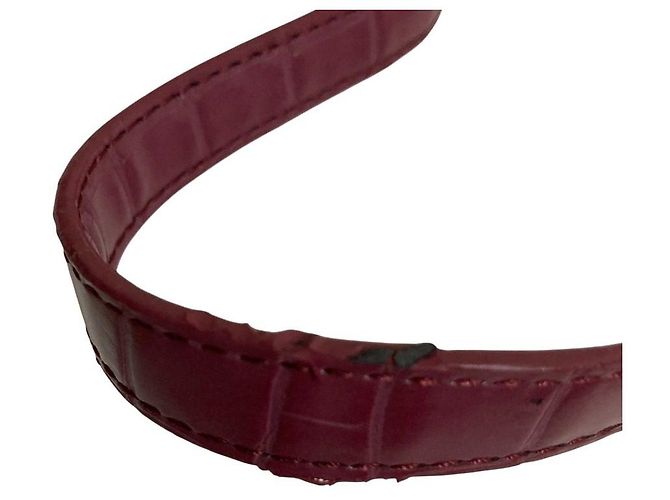 Autre Marque Arpege story geprägte Schultertasche mit Kette - Ansicht 12