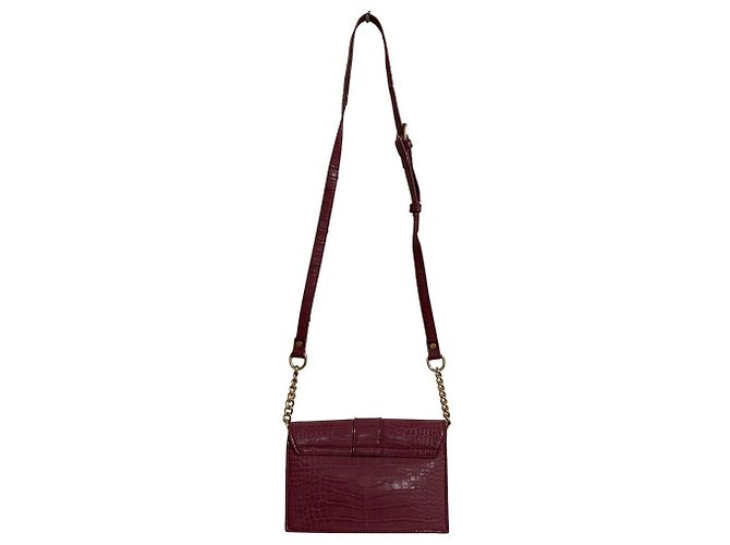 Autre Marque Arpege story geprägte Schultertasche mit Kette - Ansicht 3
