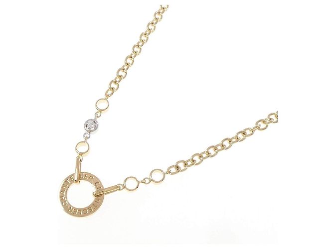 Autre Marque Collar Chantecler de oro 750 y diamantes - vista 2