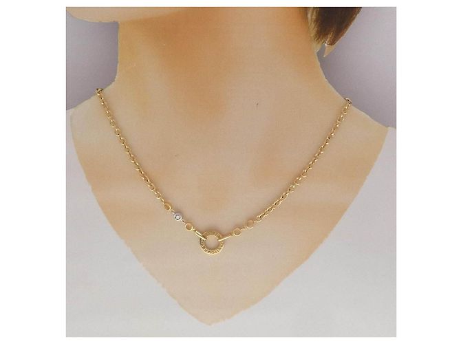 Autre Marque Collar Chantecler de oro 750 y diamantes - vista 6