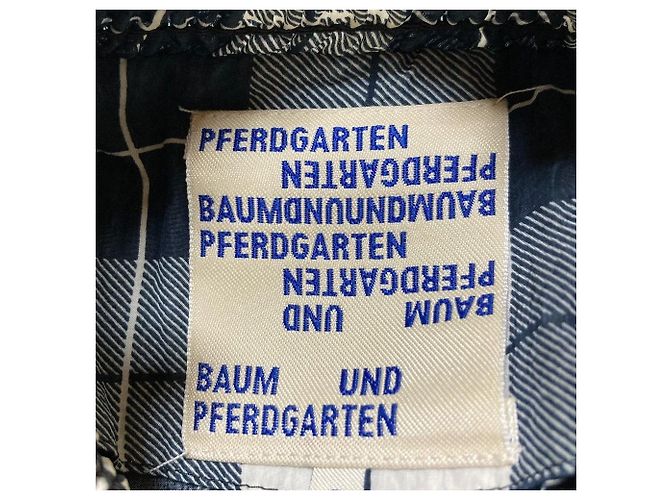 Autre Marque BAUM UND PFERDGARTEN Vestido de cuadros con cuello alto - vista 4