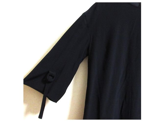 Autre Marque Abito in georgette Victoria Beckham - vista 4