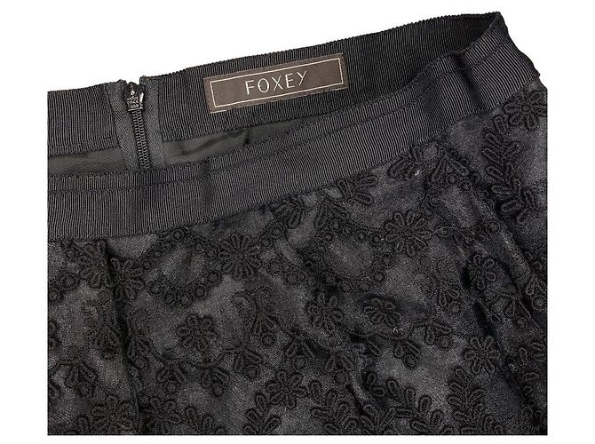Autre Marque Gonna in pizzo Balloon Flower FOXEY - vista 3