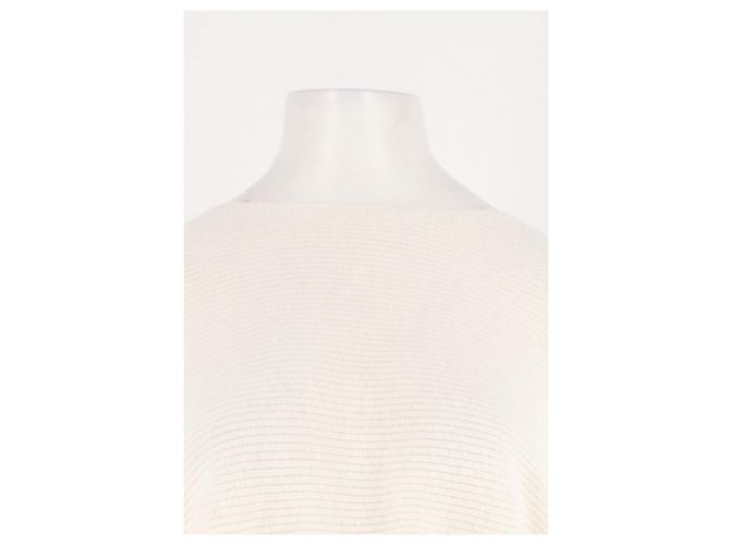 Eric Bompard Camisola de cashmere branca - vista 5