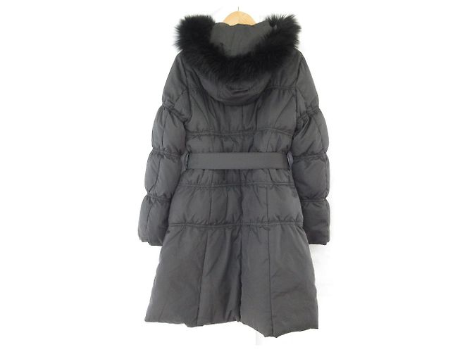 Autre Marque ef-de Fox Fur Long Down Coat - view 2