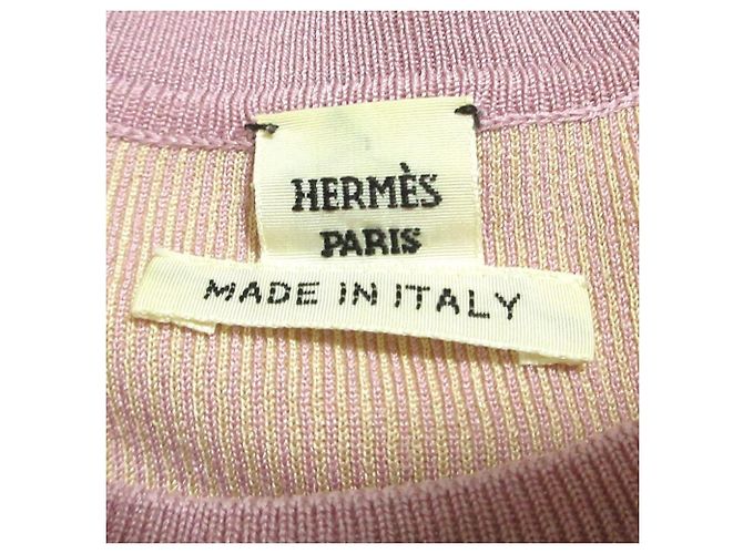 Hermès Punto de seda Intarsia 34 - vista 7