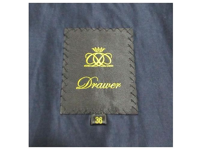 Autre Marque Casaco Oversized em Algodão e Seda Drawer - vista 8