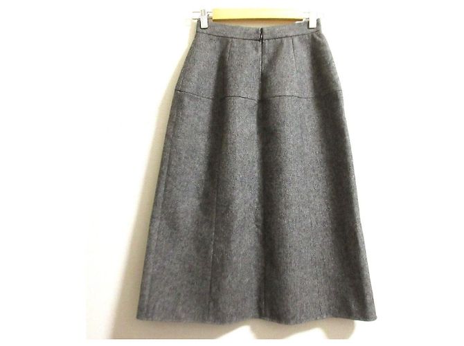 Autre Marque Saia Plissada em Tweed Homespun ANAYI - vista 2