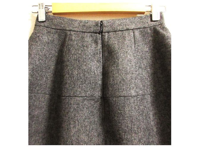 Autre Marque Saia Plissada em Tweed Homespun ANAYI - vista 5