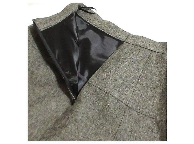Autre Marque Saia Plissada em Tweed Homespun ANAYI - vista 6