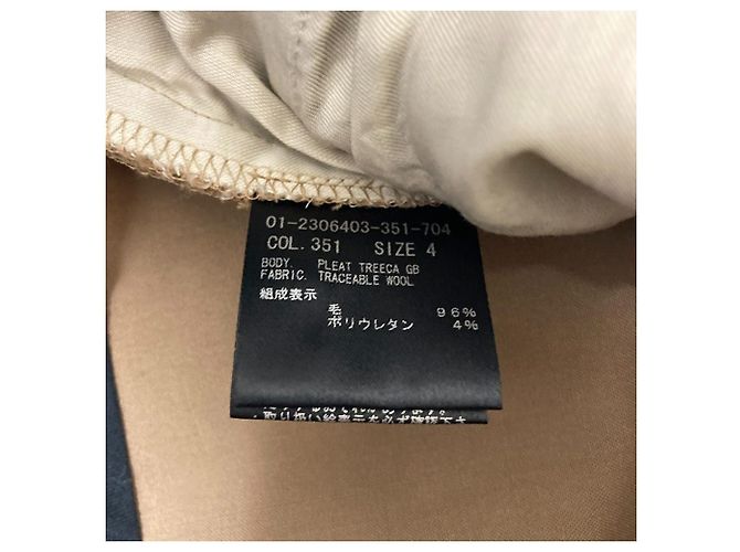 Theory TRACEABLE WOOL Pantaloni tapered Pantaloni in lana - vista 6