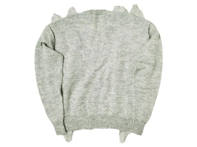 Autre Marque Designers Remix RUFFLE SWEATER Woll-Mohair-Pullover - Ansicht 2
