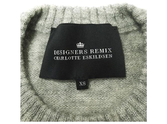 Autre Marque Designers Remix RUFFLE SWEATER Woll-Mohair-Pullover - Ansicht 4