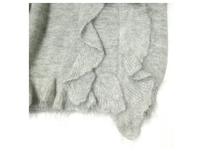 Autre Marque Designers Remix RUFFLE SWEATER Woll-Mohair-Pullover - Ansicht 7