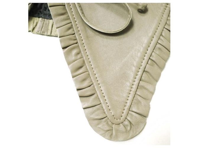 Autre Marque Collare in pelle di agnello JUST FEMALE - vista 6
