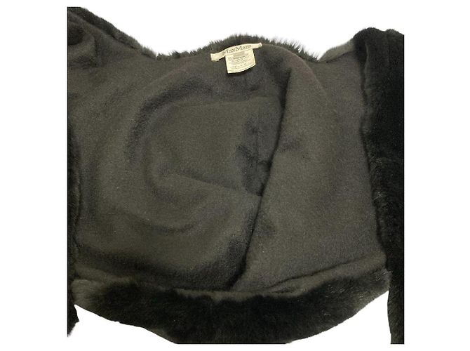 Max Mara Schal aus Kaschmir und Kaninchenfell - Ansicht 4
