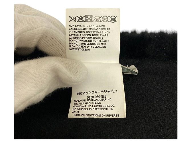 Max Mara Schal aus Kaschmir und Kaninchenfell - Ansicht 7