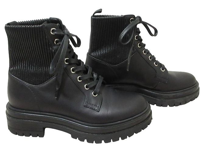Autre Marque Gianvito Rossi MARTIS 20 Leather Work Boots - view 2