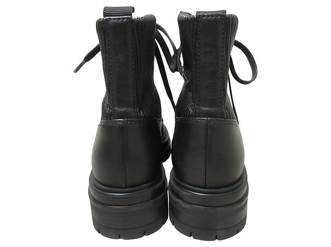Autre Marque Gianvito Rossi MARTIS 20 Leather Work Boots - view 3