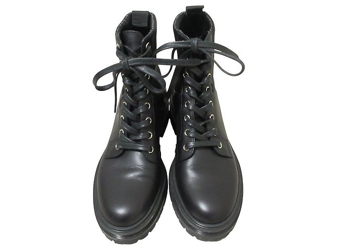 Autre Marque Gianvito Rossi MARTIS 20 Leather Work Boots - view 5