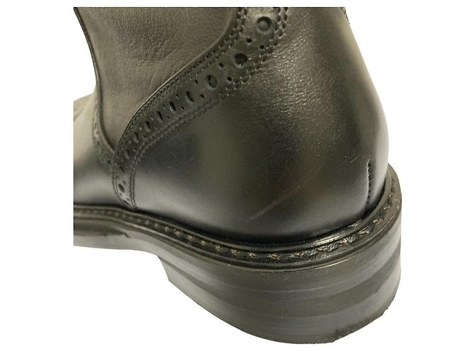 Botas curtas em pele nappa Medallion Loewe - vista 14