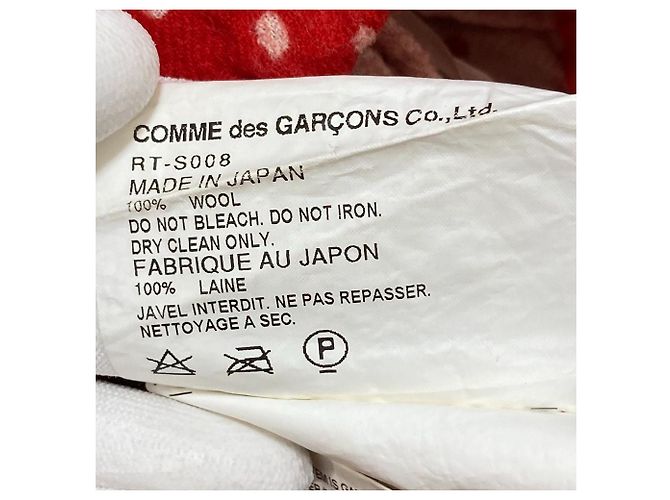 Comme des Garcons COMME des GARCONS Falda de lana - vista 10