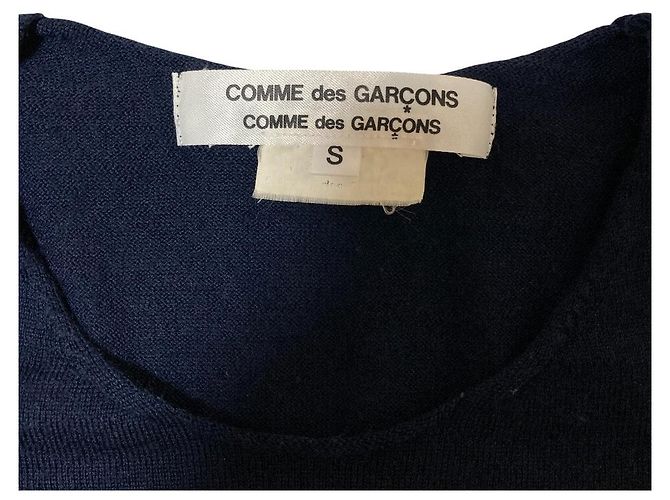 Comme des Garcons Comme des Garcons Top in maglia di lana - vista 5