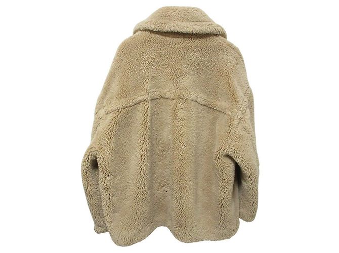 Autre Marque Chaqueta Teddy Bear Faux Shearling Short Coat - vista 2