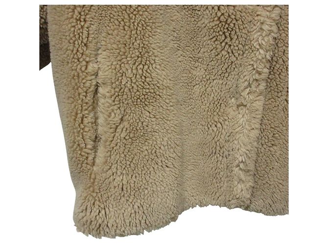 Autre Marque Chaqueta Teddy Bear Faux Shearling Short Coat - vista 6