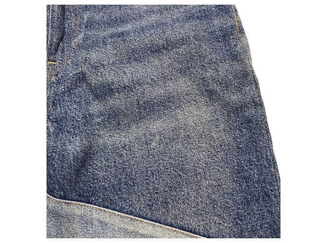 Autre Marque Pantalones de denim patchwork Ganni Misy cropped denim - vista 9